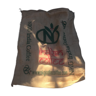 Burlap coffee bag