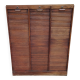 Meuble classeur 3 volets ancien