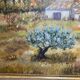 Old painting, Provencal landscape, signed, 60s/70s