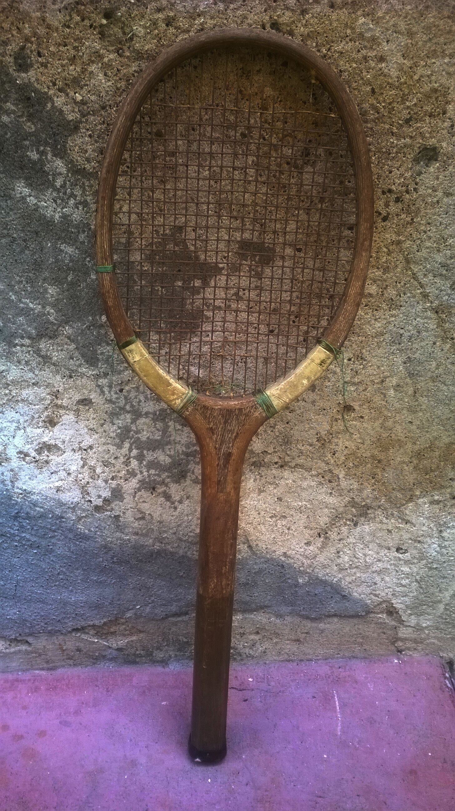 Vintage tennis racket