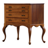 Vintage Danish 1967 4-Drawer Dresser in Oak