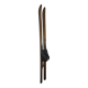 Pair of vintage wooden skis
