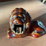 Vintage lion ashtray