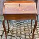 Louis XV sloping desk with gilded marquetry in Napoleon III period