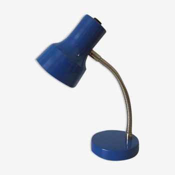 Blue desk lamp