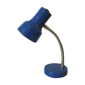 Blue desk lamp