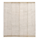 9x10 Mustard Beige Handmade Wool Moroccan Rug, 278x298Cm