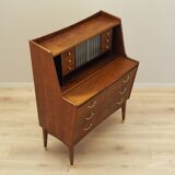 Walnut secretary, Danish design, 1970s, production: Denmark