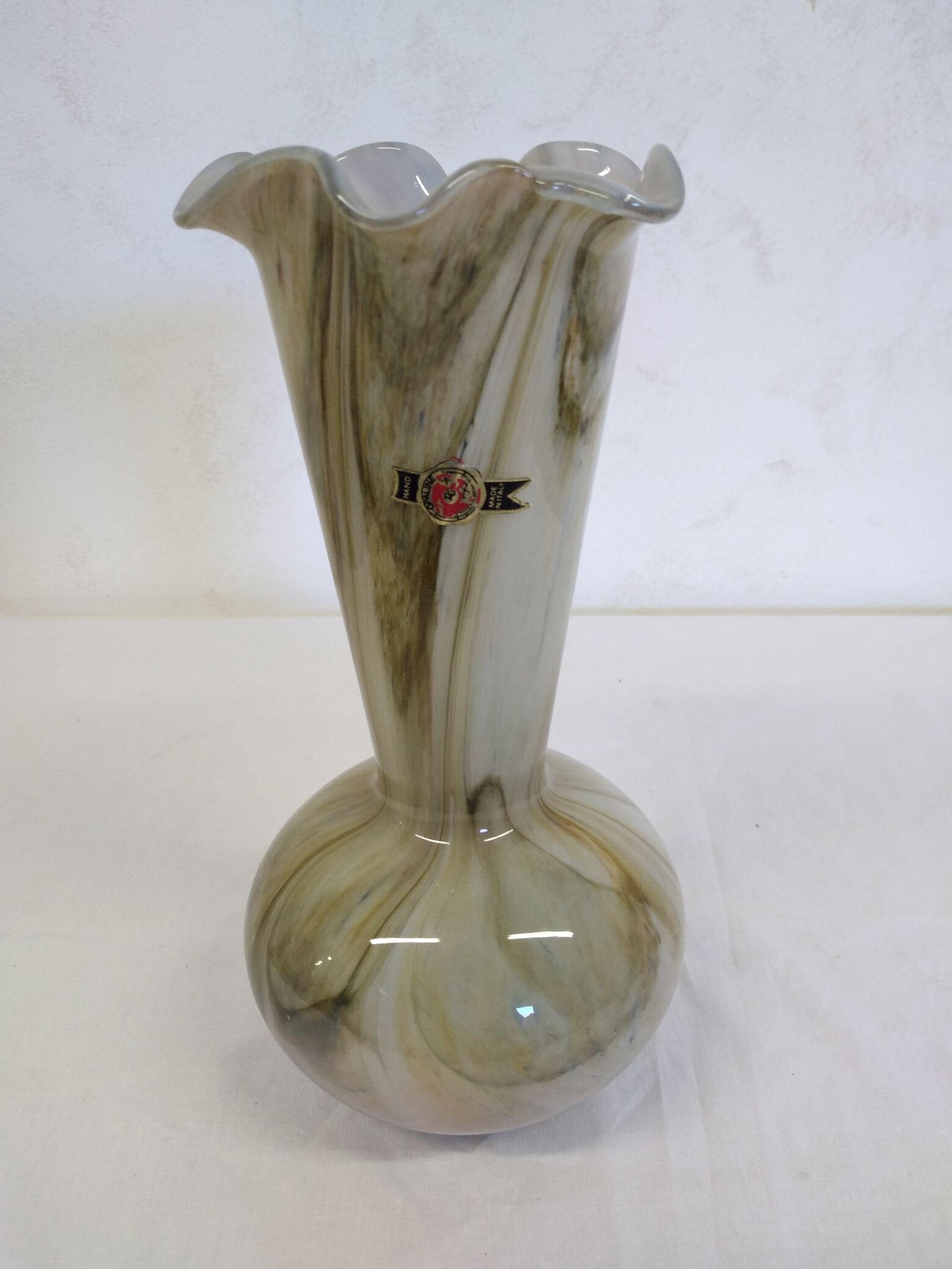 Italian opaline vase