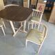 Ensemble vintage attribué à Thonet – table + 4 chaises années 60