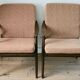 Pair of Boomerang armchairs, Thonet edition, circa 1960