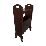 Wooden magazine rack