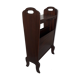 Wooden magazine rack
