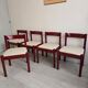 5× cassina carimate chairs door vico magistretti