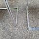 Model 920 Chairs in Chrome and Black Leather by Carlo Bartoli for T70, 1970s, Set of 6