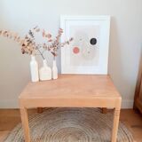 Table basse en bois vintage
