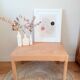 Vintage wooden coffee table