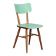 Vintage wooden chair produced by Ton, 1960s