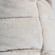 Vintage Togo Ligne Roset corner chair beige velvet by Michel Ducaroy
