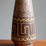 Strehla German ceramic vase from the 60s