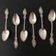 6 WMF mocha spoons 1886 - 1903