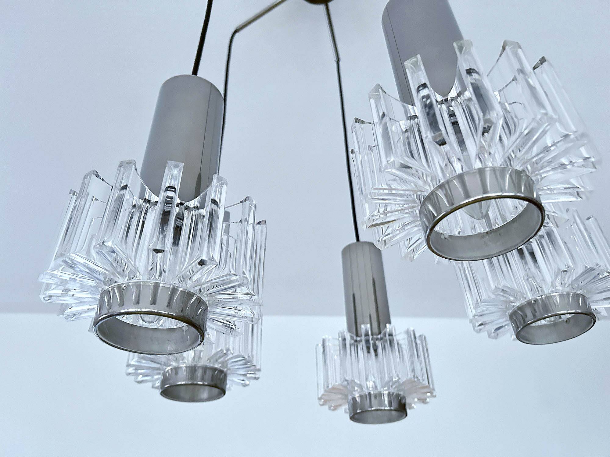 Lampe italienne vintage de l'ère spatiale