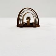 Ensemble de 2 lampes murales en bois par Hans Agne Jakobsson