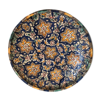 Ethnic wall ceramics plate