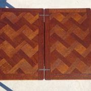 Table portefeuille en chêne