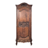 Bonnetière normande sculptée en chêne massif