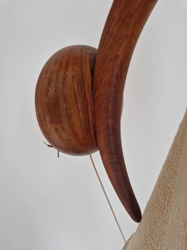 Eva Renée Nele Bode (Born in 1932), Temde Lechten Publisher - Teak applique