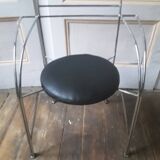 3 Silver Moon armchairs