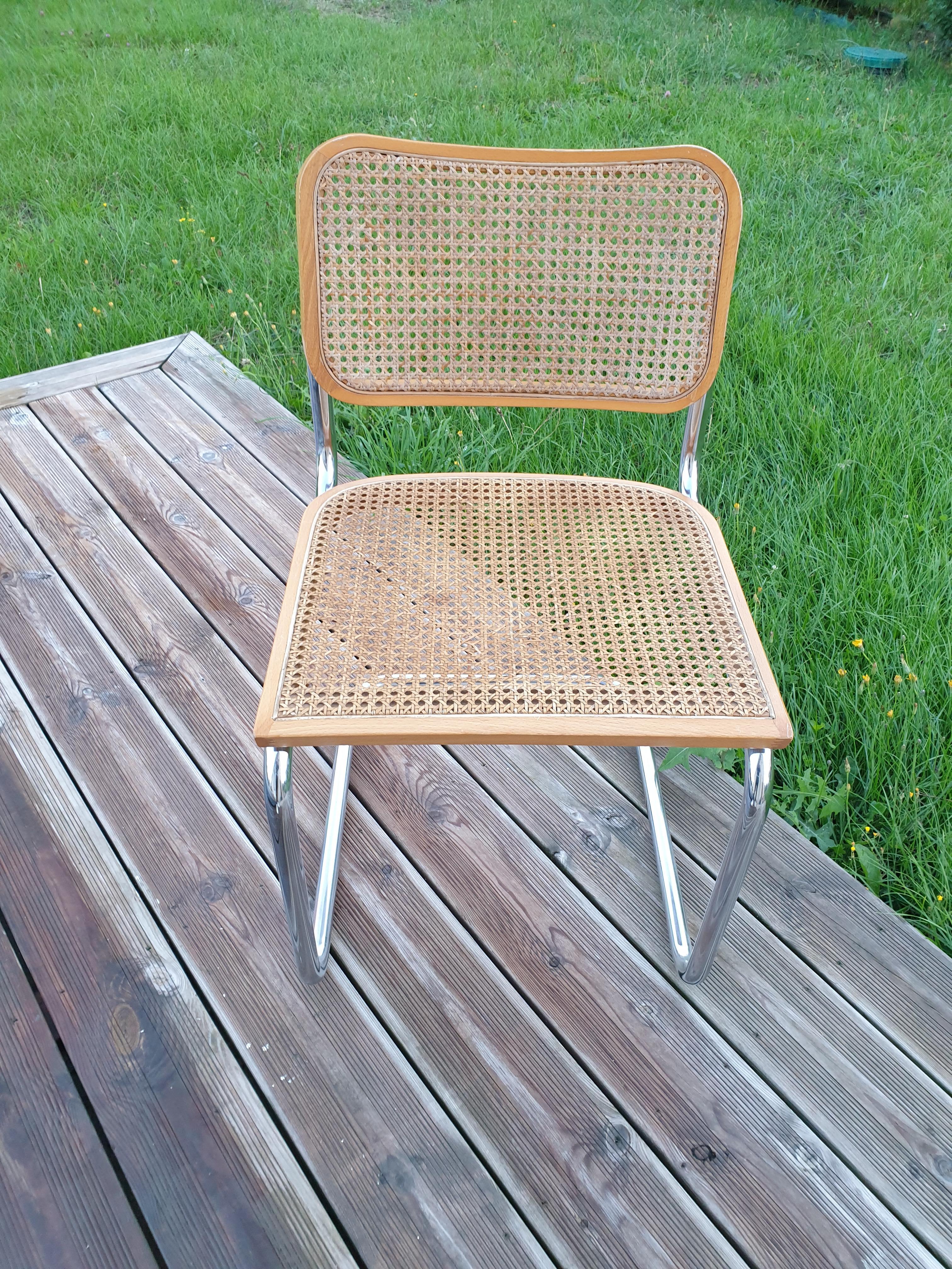 cesca B32 chair by Marcel Breuer