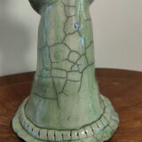 Glazed stoneware sculpture "The Guardians of Hearts"