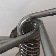 Vintage Wall mount ‘Octopus’ metal and wood swivel coat rack