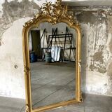 19th century golden mirror