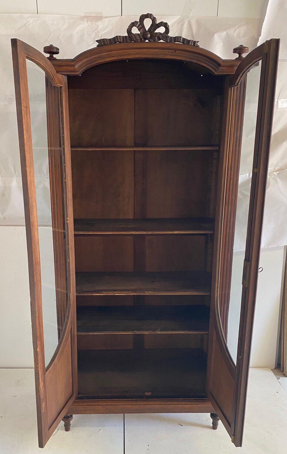 19th century glass library