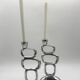 Pair of candlesticks "Circle" – Matthew Hilton, 1980s