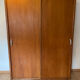 Vintage wardrobe feet compass