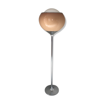 Floor lamp vintage metal by Harvey Guzzini 1970