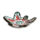 Flat ceramic Longwy Tourmalines, Made in France