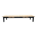 Large mid-20th century coffee table