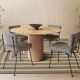 Geometric patterned jute rug 80x150 cm