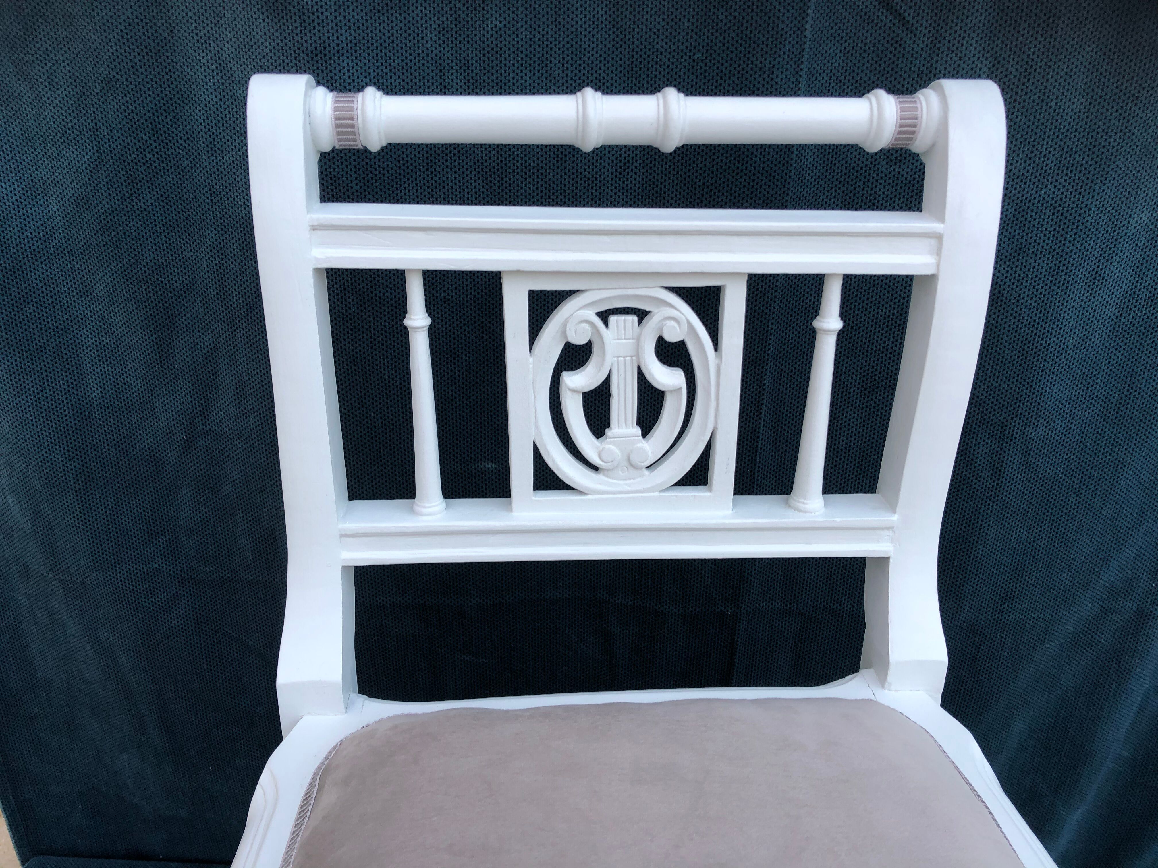 Banquette bout de lit dans l'esprit shabby chic