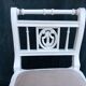 Banquette bout de lit dans l'esprit shabby chic