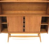 Scandinavian teak bookcase, Sweden, 1960