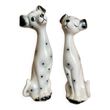 Vintage ceramic Dalmatian dogs