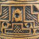 Huge and rare mid century floor vase anubis jasba model n 312 11 5
