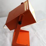 Lamp 70s orange metal