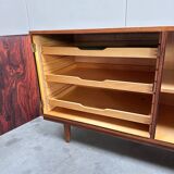 Buffet en palissandre, Carlo Jensen, Hundevad & Co, années 1960, Danemark